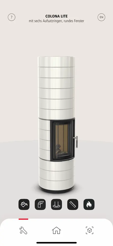 LEDA Wood Stove App 3D