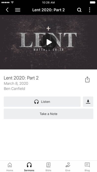 Screenshot #3 pour One Savior Church App