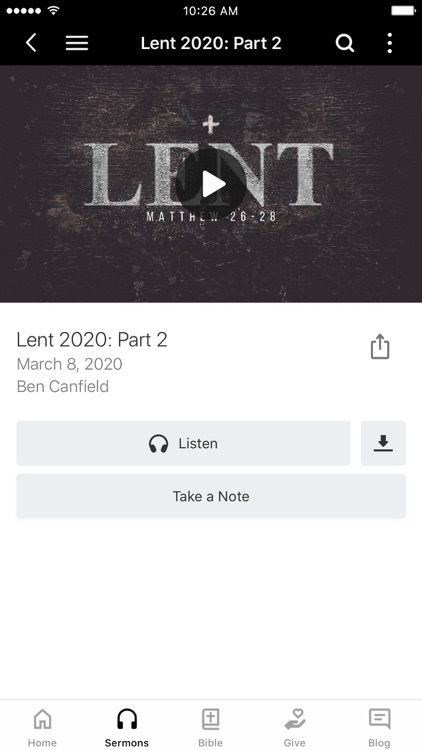 One Savior Church App