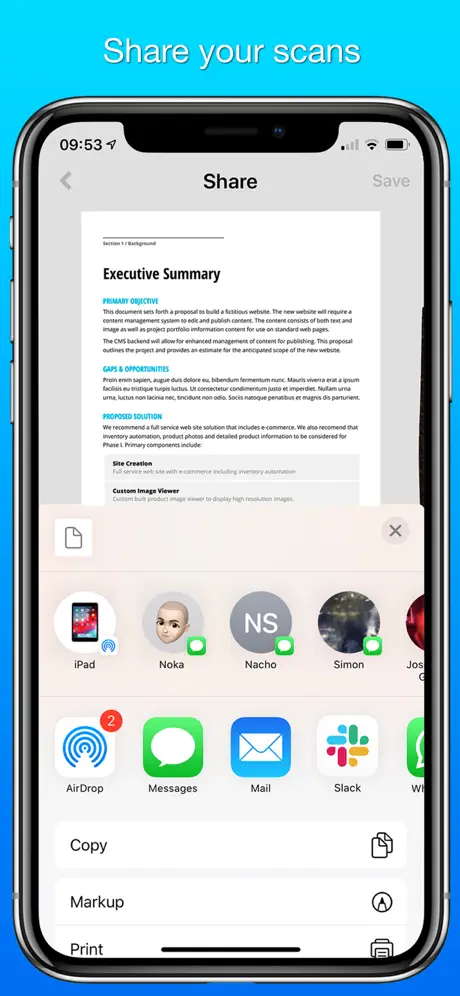 Scanner PDF Docs & Images
