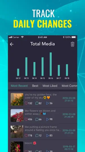 Followers Track & Likes Insigt screenshot 3