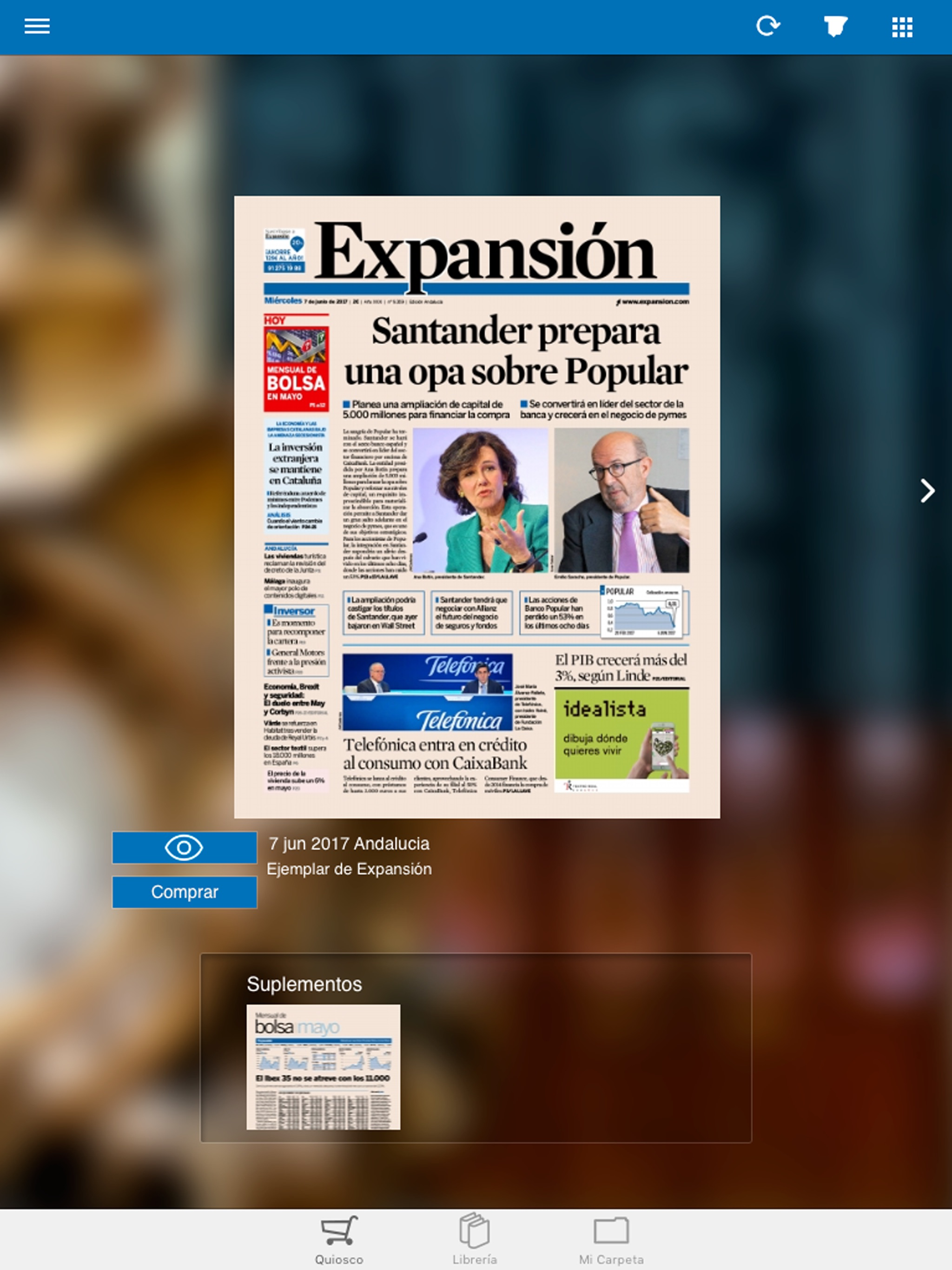 Expansión Edición Impresa