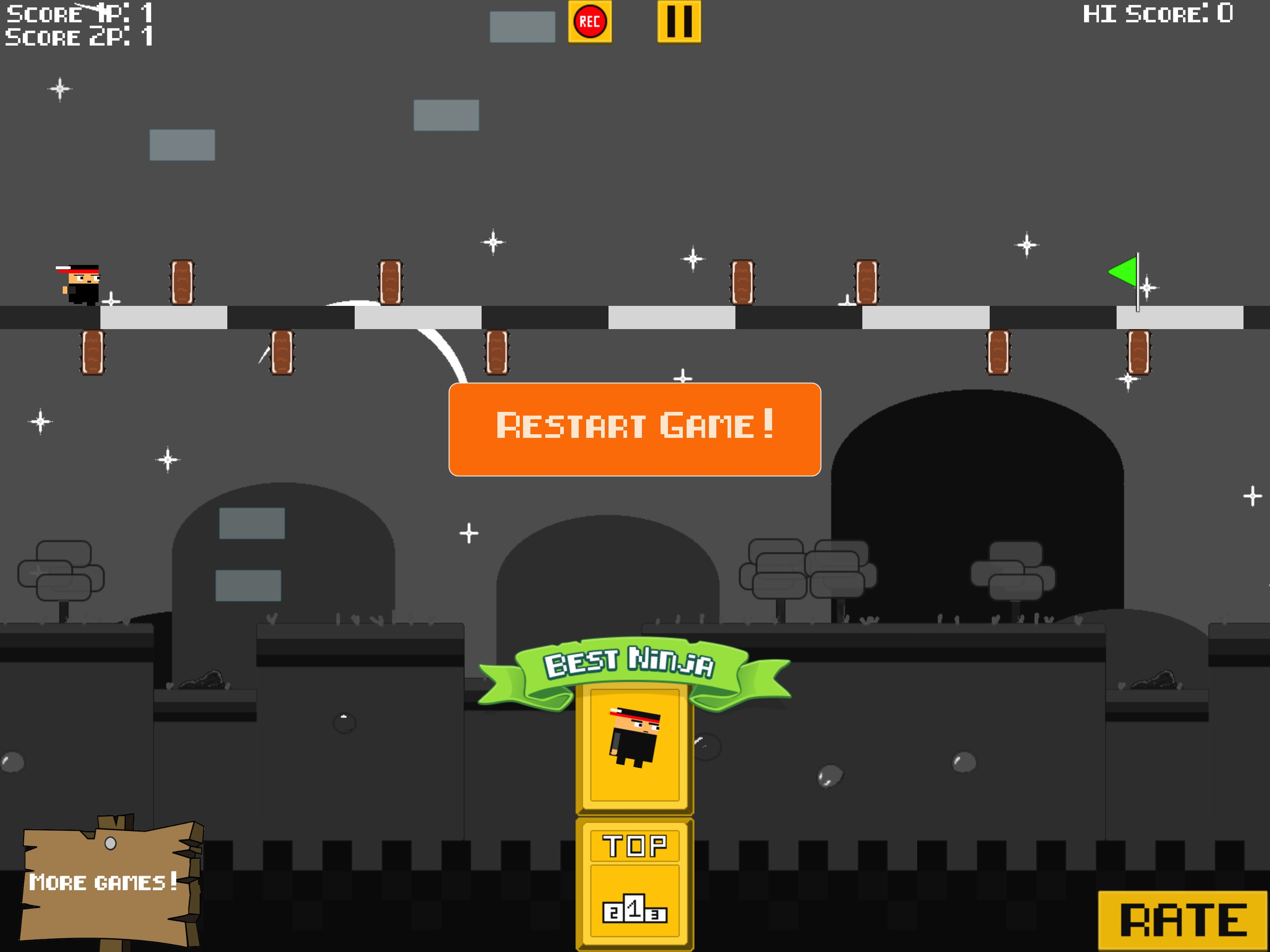 Double Smash Ninja - 2 Players