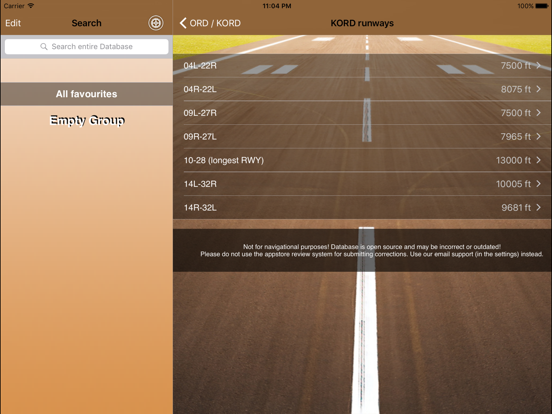 Airports Plus iPad screenshot 4 - Travel app