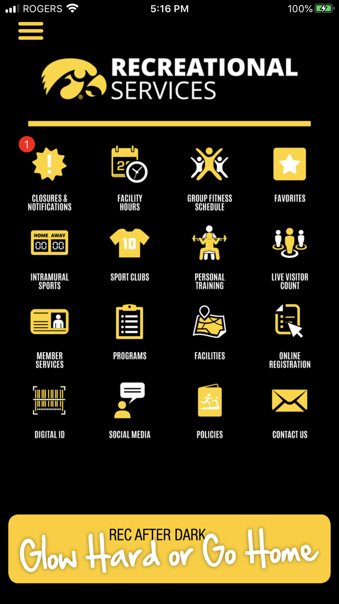 University of Iowa Rec Serv