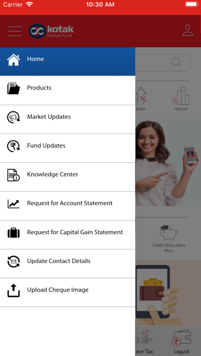 How to cancel & delete Kotak Mutual Fund from iphone & ipad 2