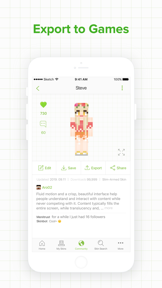 Skinseed Pro for Minecraft screenshot