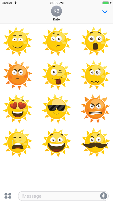 Screenshot #1 pour Sticker Me: Cool Sun