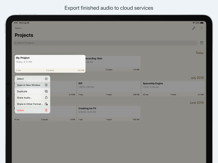 Hokusai Audio Editor
