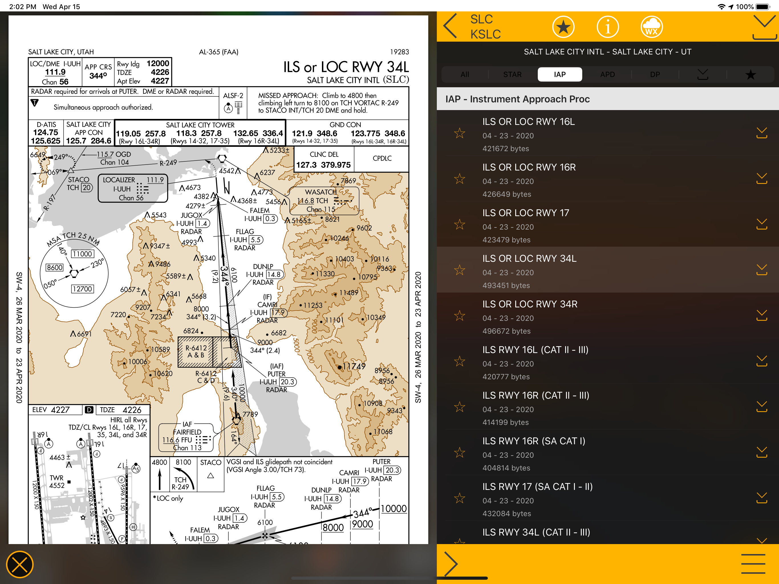 US EFB - Aviation Charts screenshot 14