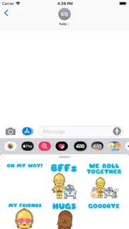 the rise of skywalker stickers iphone screenshot 2