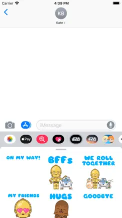 The Rise of Skywalker Stickers iPhone image 2
