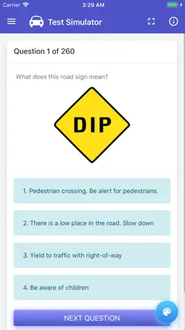 Game screenshot VA DMV Test apk
