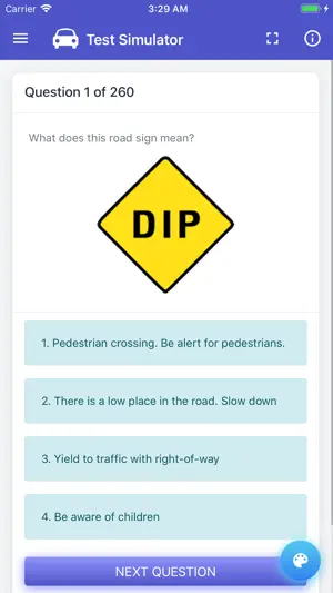VA DMV Test screenshot 2