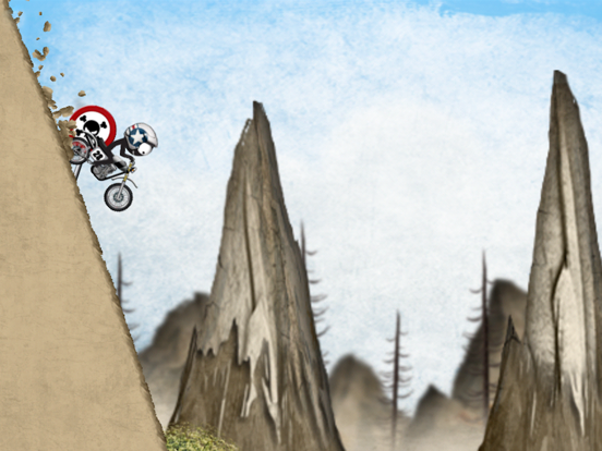 Screenshot #4 pour Stickman Downhill - Motocross