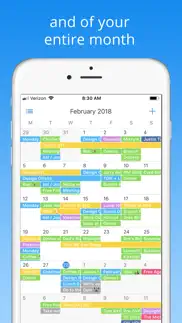 calendar · iphone screenshot 2