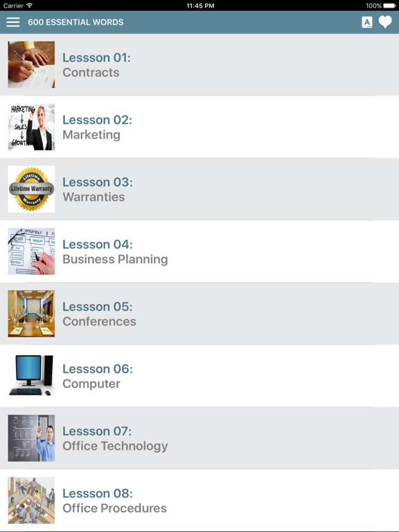 Screenshot #4 pour 600 Essential words for TOEIC®