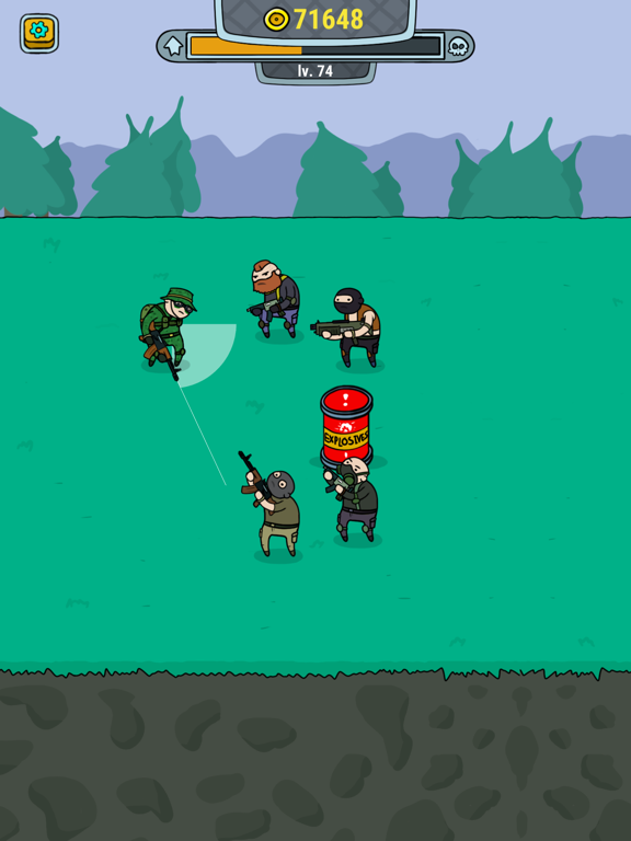 Run and Gun - shooting game iPad screenshot 6 - Games app