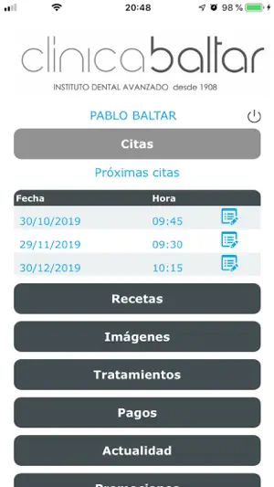 Clinica Baltar screenshot 2