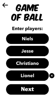 game of ball iphone screenshot 2