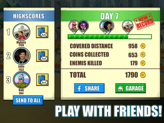 Mad Day - Truck Distance Game iPad screenshot 5 - Games app