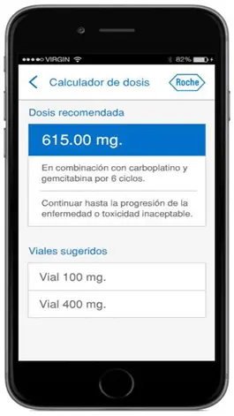 Game screenshot Calculadora de dosis - Roche apk