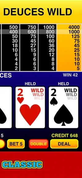 Game screenshot Deuces Wild Casino Video Poker apk