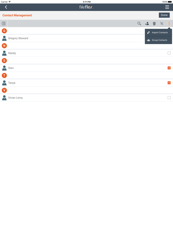 FileFlex iPad screenshot 2 - Productivity app