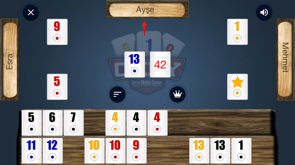 #1. Okey - İnternetsiz (iOS) 由: FUZZY OYUN YAZILIM PAZARLAMA SANAYI ve TICARET LIMITED SIRKETI