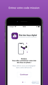 État des lieux digital screenshot