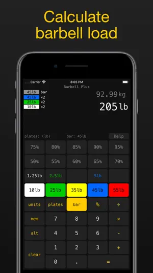 Barbell Plus screenshot 1