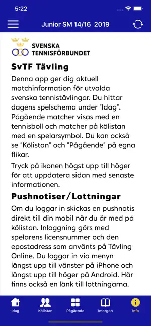 SvTF Turnering iPhone screenshot 3