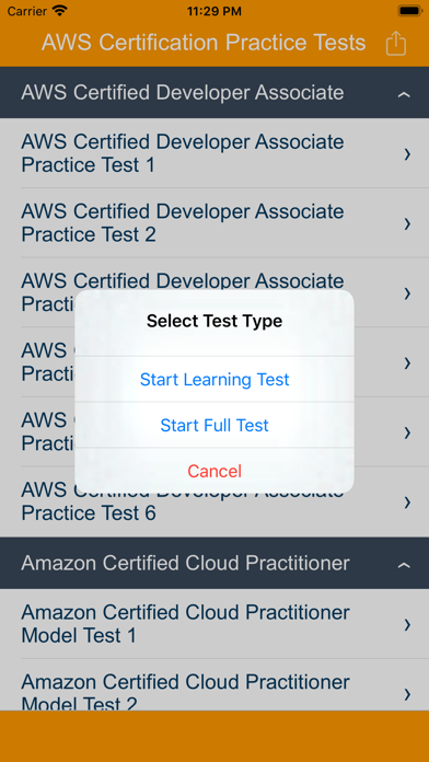 AWS Cert Practice Tests screenshot 4