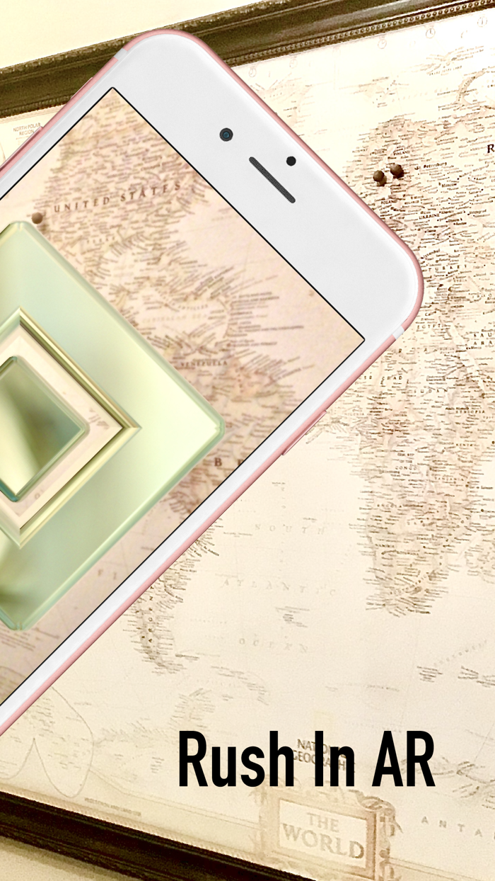 AR Rush Endless Cube Runner