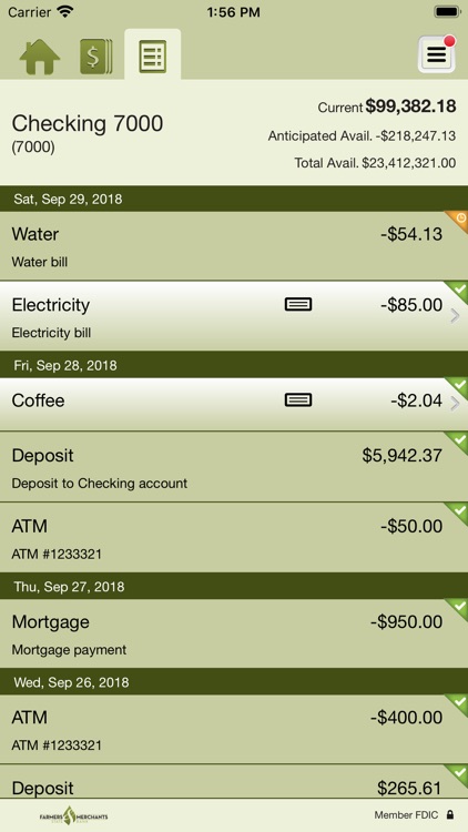 F&M State Bank Mobile Business screenshot-4