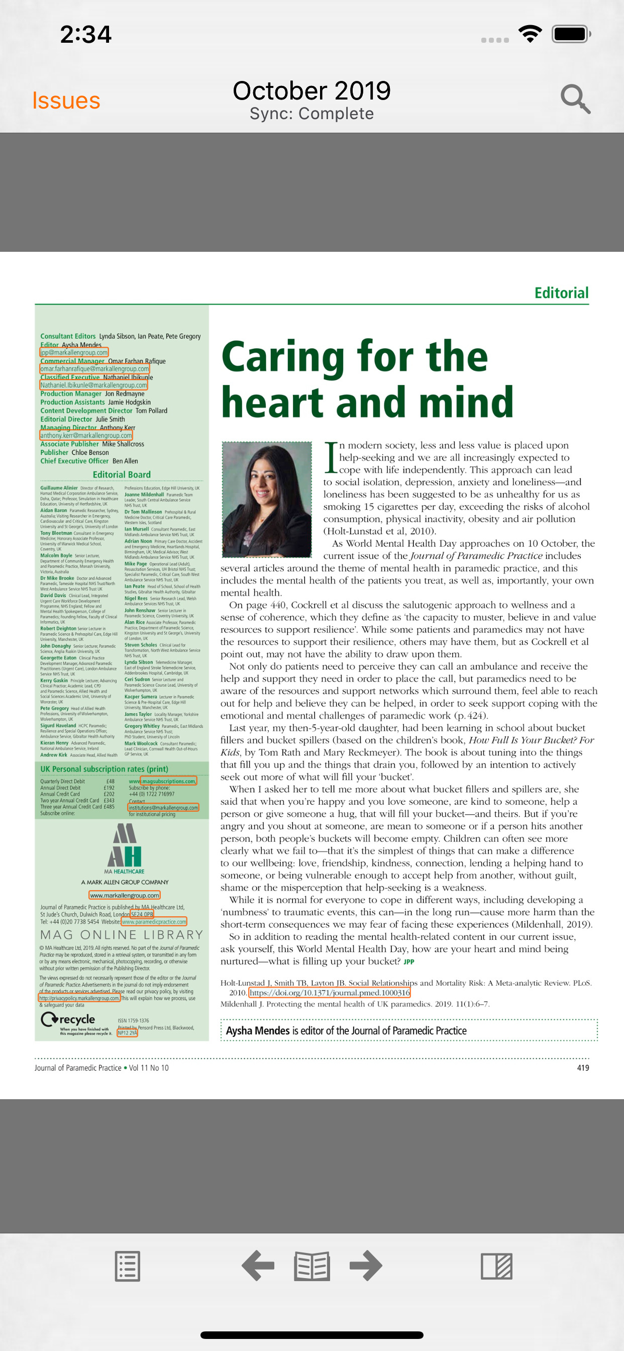 Journal of Paramedic Practice