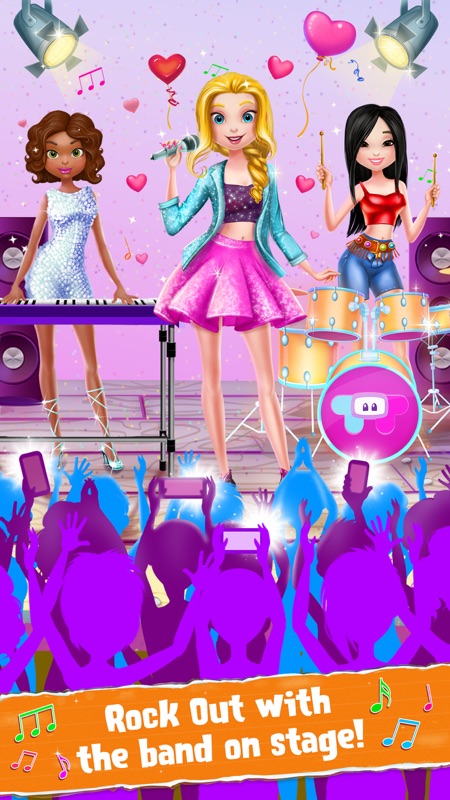 Rockstar Girls Adventure Game screenshot 4