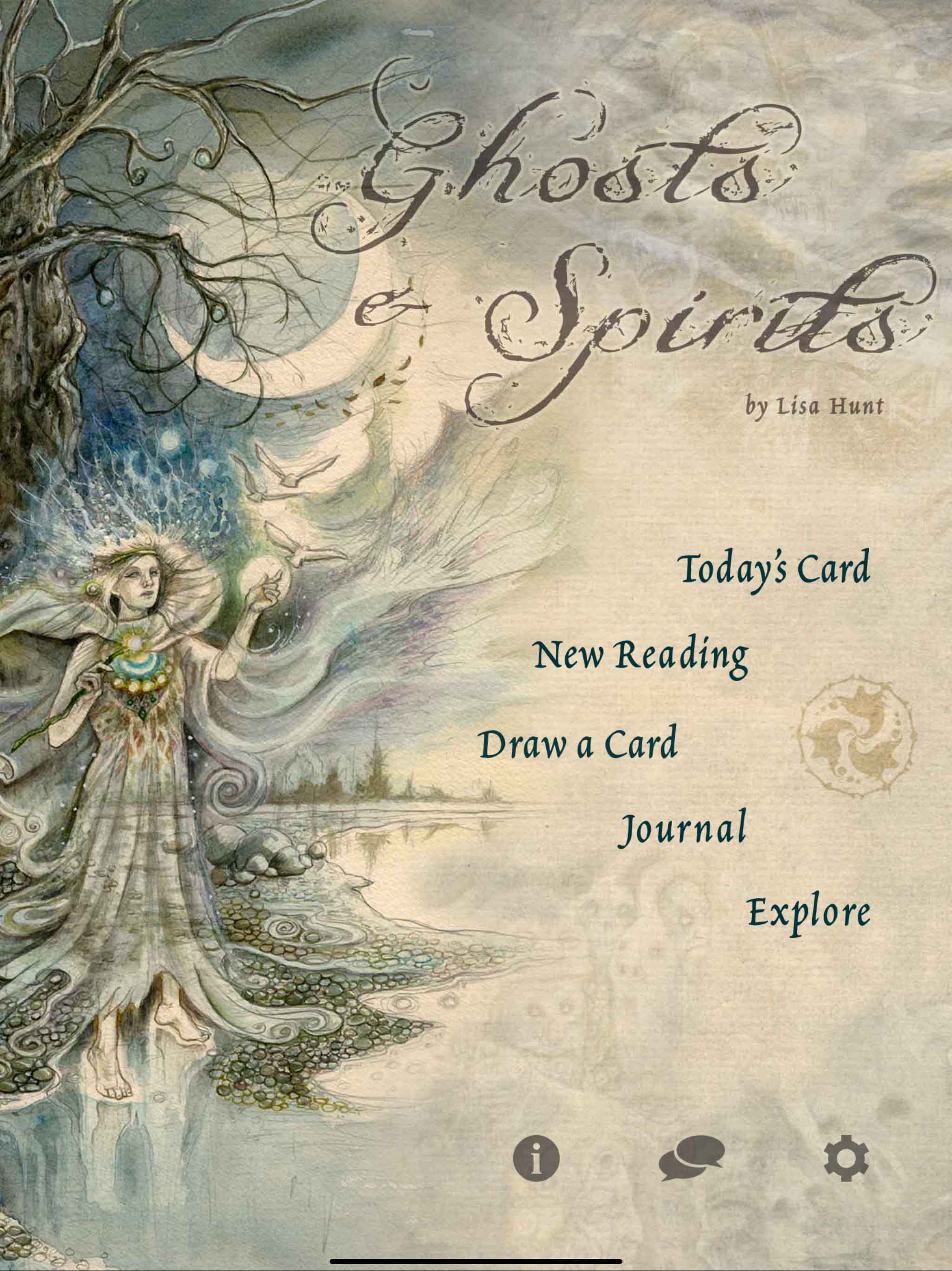 Ghosts & Spirits Tarot screenshot 6