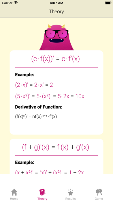 Derivative screenshot 4