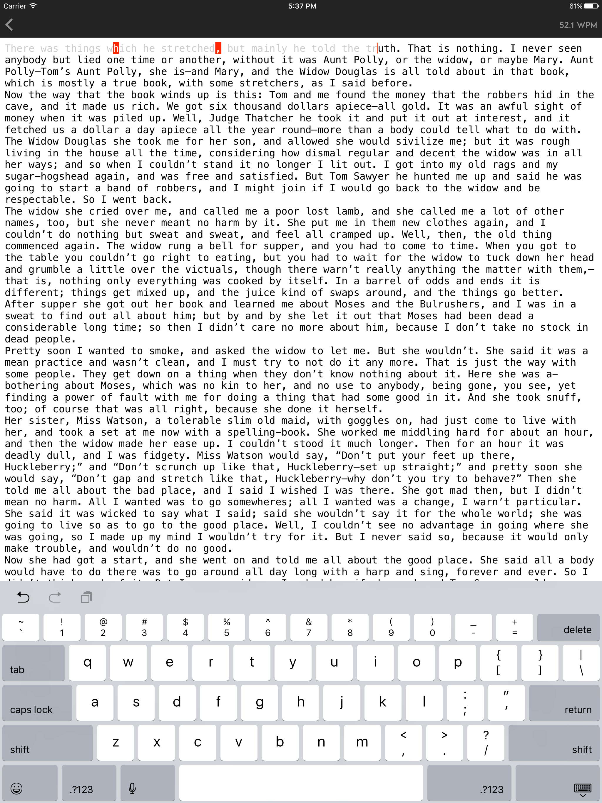 Speed Type – Keyboard Trainer screenshot 5