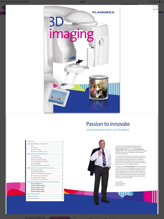 Screenshot #5 pour Planmeca Brochure Kit
