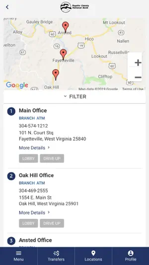 Fayette County National Bank screenshot 3