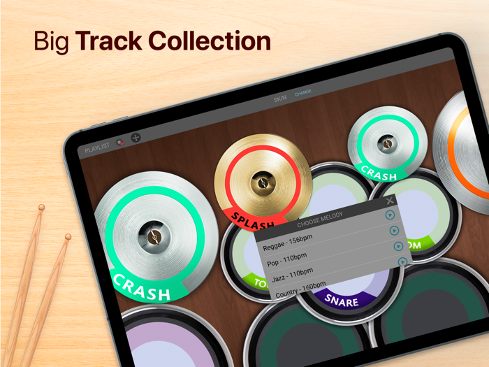 Pocket Drums - Real Drum Set