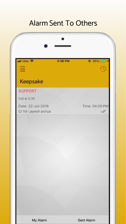 Keepsake - Alarm for buddies