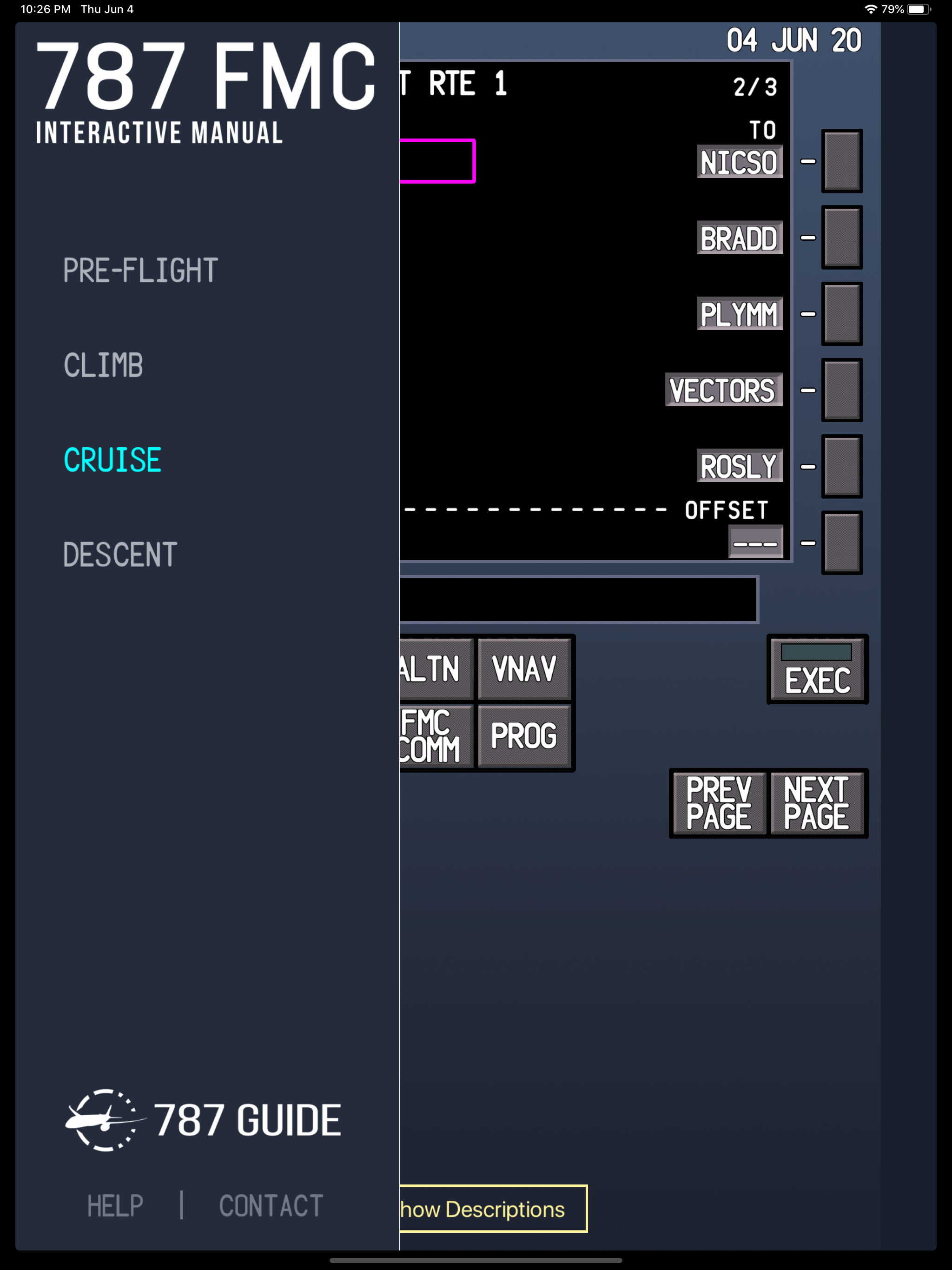 787 FMC screenshot 4