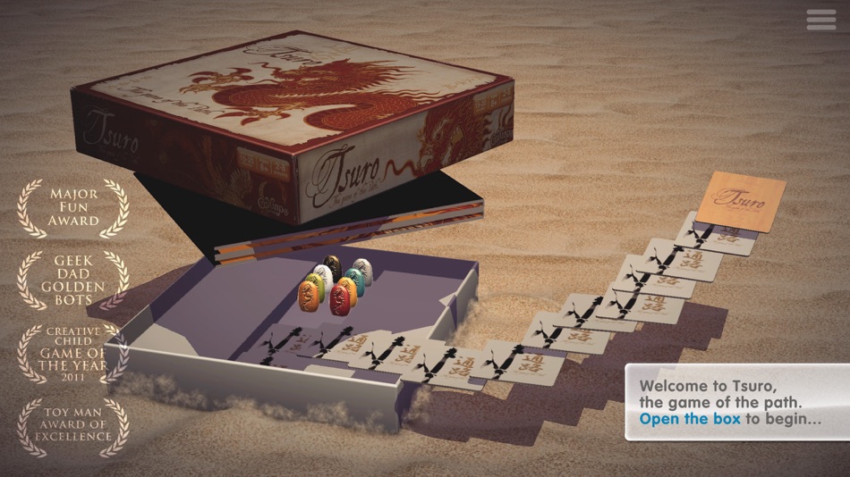 #1. Tsuro - The Game of the Path (iOS) Bởi: Thunderbox Entertainment Ltd.