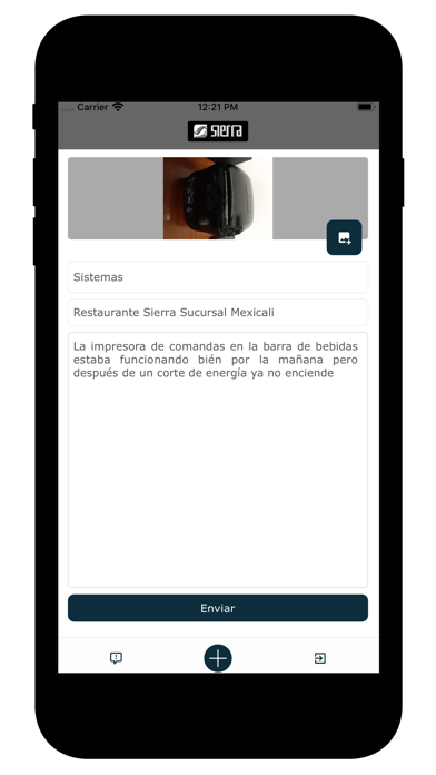 Servicio Sierra Screenshot