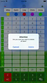 How to cancel & delete mini golf score card 3
