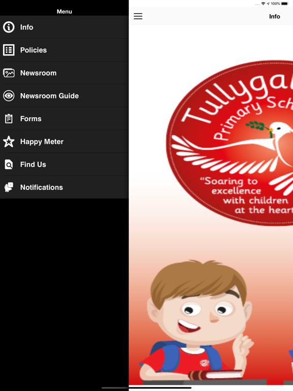 Tullygally PS iPad screenshot