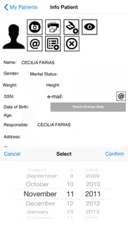 my patients mobile iphone screenshot 2